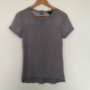 Purple short sleeve